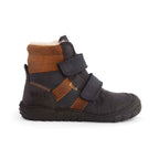 KOEL Barefoot Teenager Boots MILO 3.0 HYDRO WP navy cognac