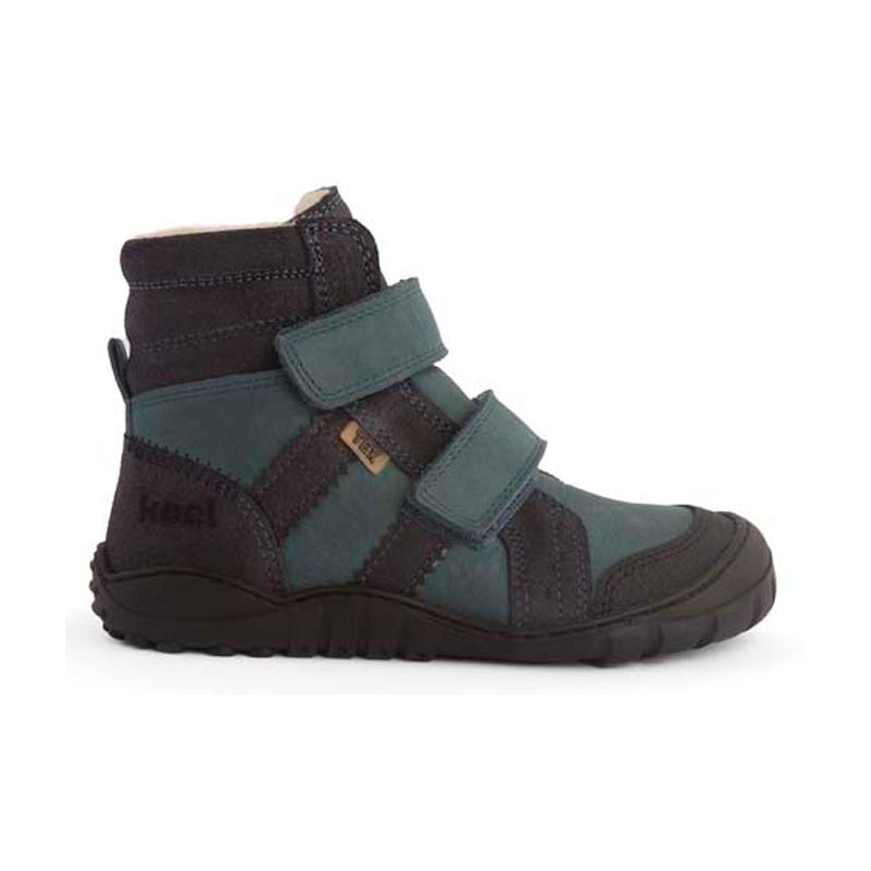 KOEL Barefoot Teenager Boots MILO 3.0 HYDRO WP turquoise