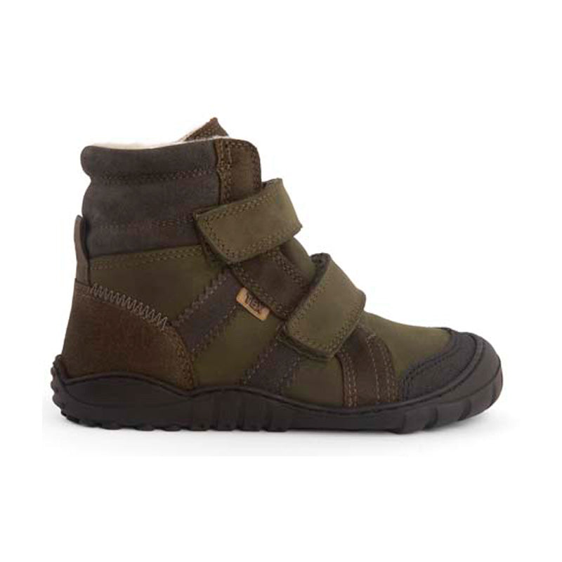 KOEL Barefoot Teenager Boots MILO 3.0 HYDRO WP khaki