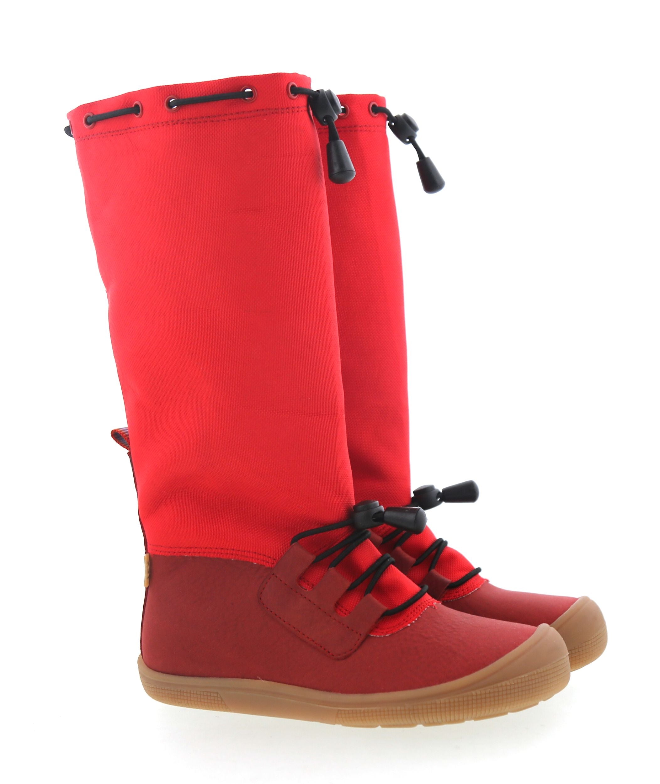 KOEL Barefoot Teenagerstiefel - RANA MERINO 08T012 red