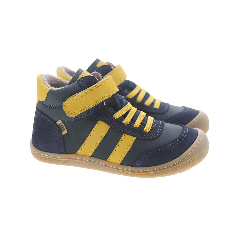 KOEL Barefoot Kinderschuhe DANIEL 2.0 Felt Tex - blue