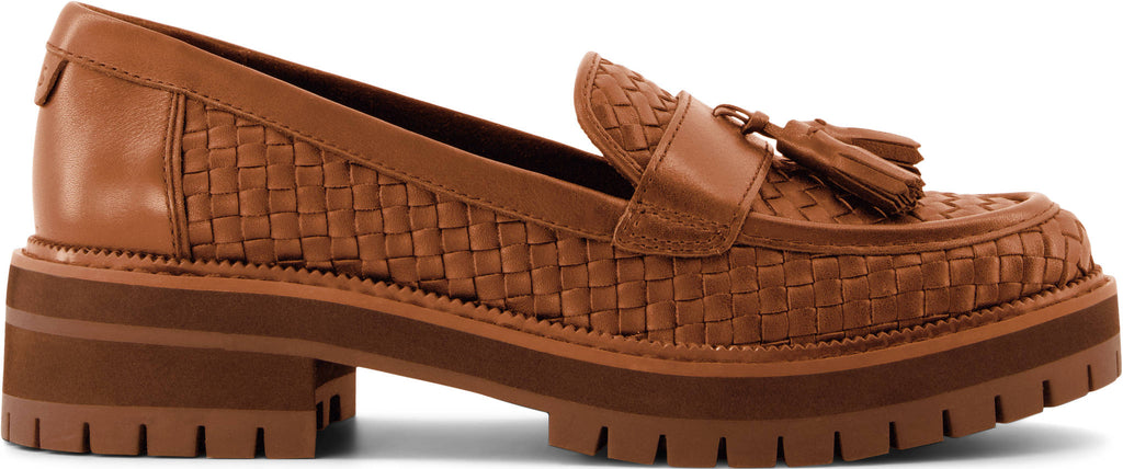 TOMS Damenschuhe CARA WOVEN LOAFER 10022594 amber brown