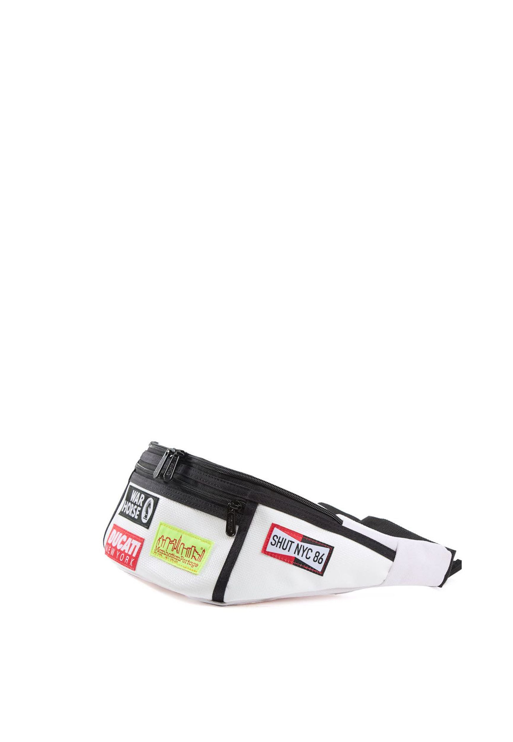 MANHATTAN PORTAGE - WDS Alleycat Waist Bag 1101 white