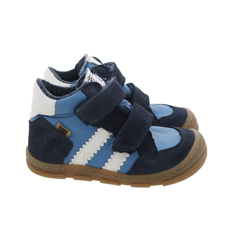 KOEL Barefoot Kinderschuhe - KALI LEATHER extra weit - jeans