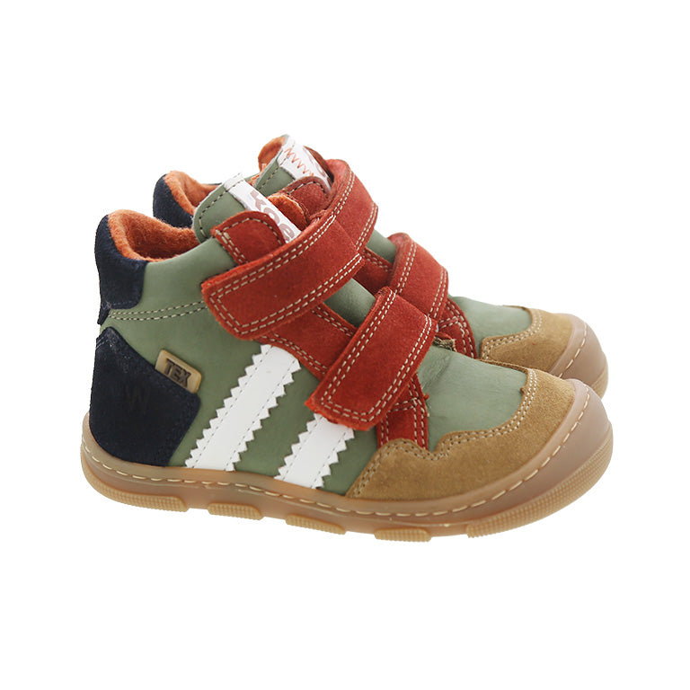 KOEL Barefoot Kinderschuhe - KALI SUEDE extra weit - green alface