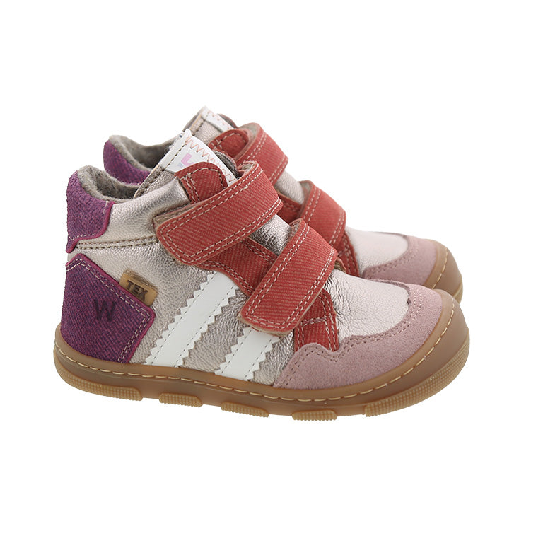 KOEL Barefoot Kinderschuhe - KALI SUEDE extra weit - champagne
