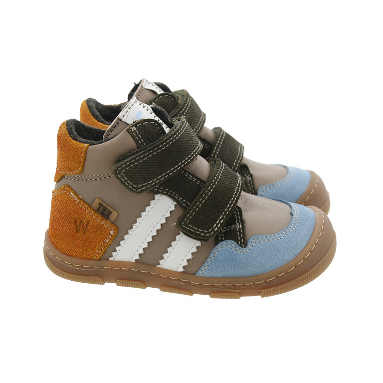 KOEL Barefoot Kinderschuhe - KALI SUEDE extra weit - taupe