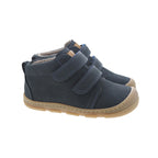 KOEL Barefoot Kinderschuhe - KARI WOOL extra weit - navy