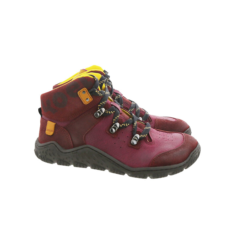 KOEL Damen Barefoot Booties ROBA MERINO - bordo