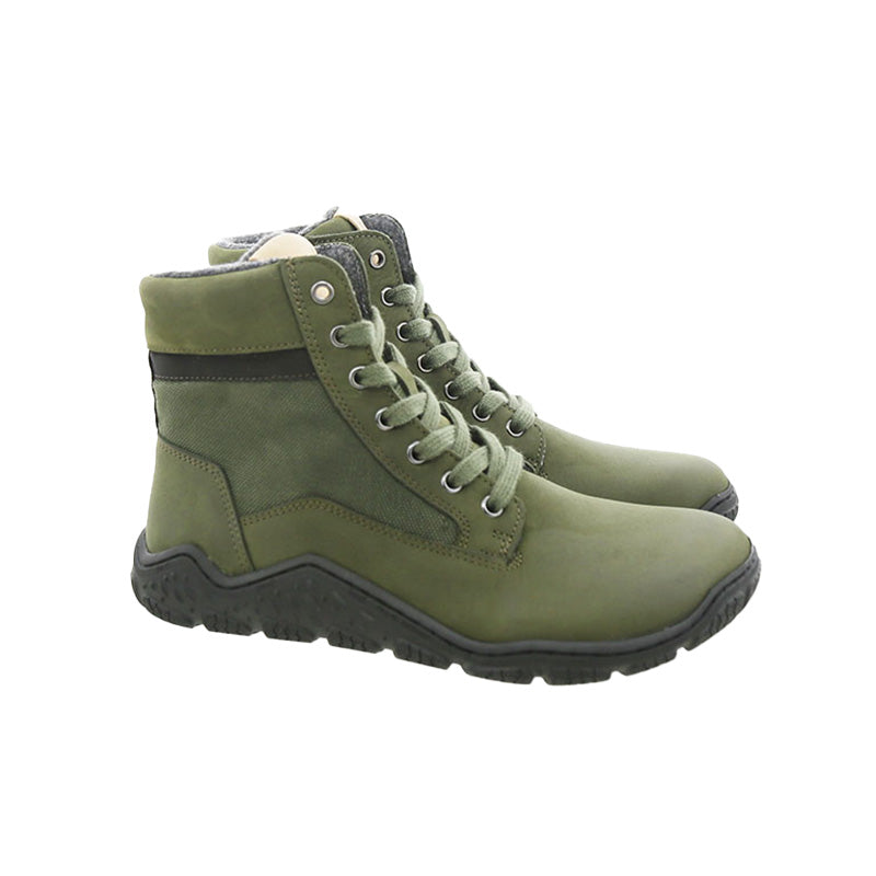 KOEL Damen Barefoot Booties ROMI MERINO - olive