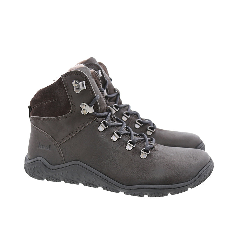 KOEL Damen Barefoot Booties RIKA LAMBSWOOL - brown