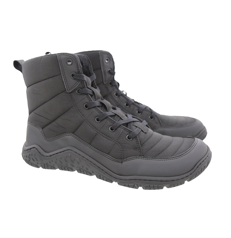 KOEL Herrenschuhe Barefoot Boots - RICKI MERINO - black