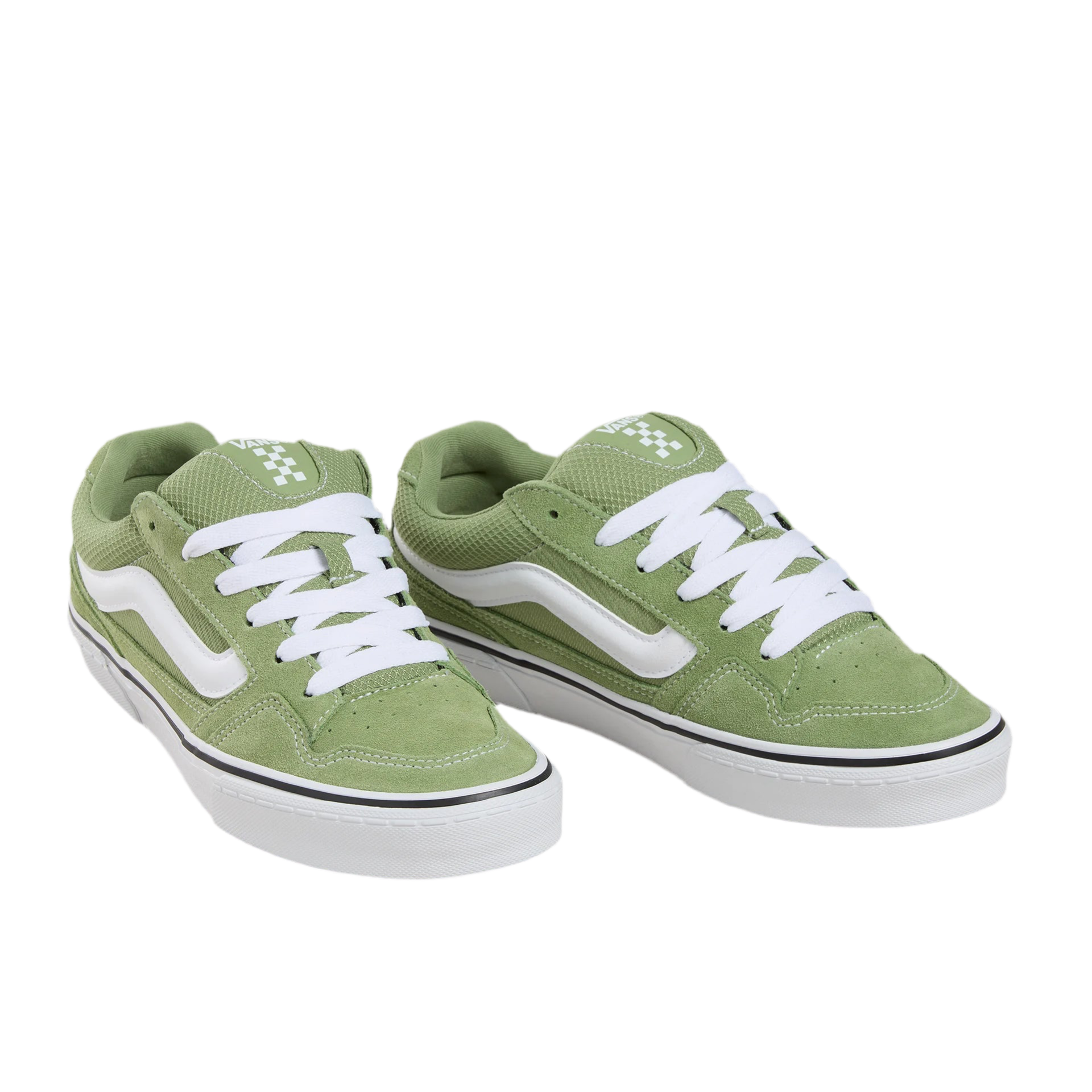 VANS in Übergrößen - CALDRONE Suede Mesh - neutral olive