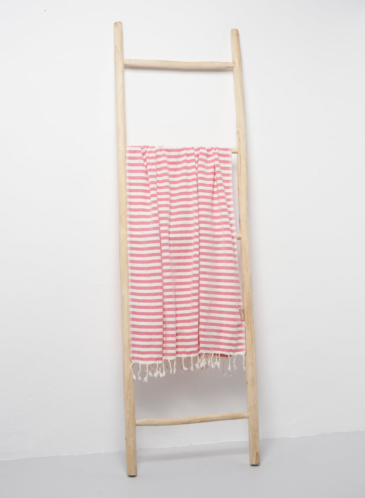 ESPADRIJ L'ORIGINALE - Strandtuch Stripes 950S - ecru pink