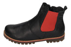 ANDREA CONTI Damen Chelsea Boots 0342846-137 schwarz rot