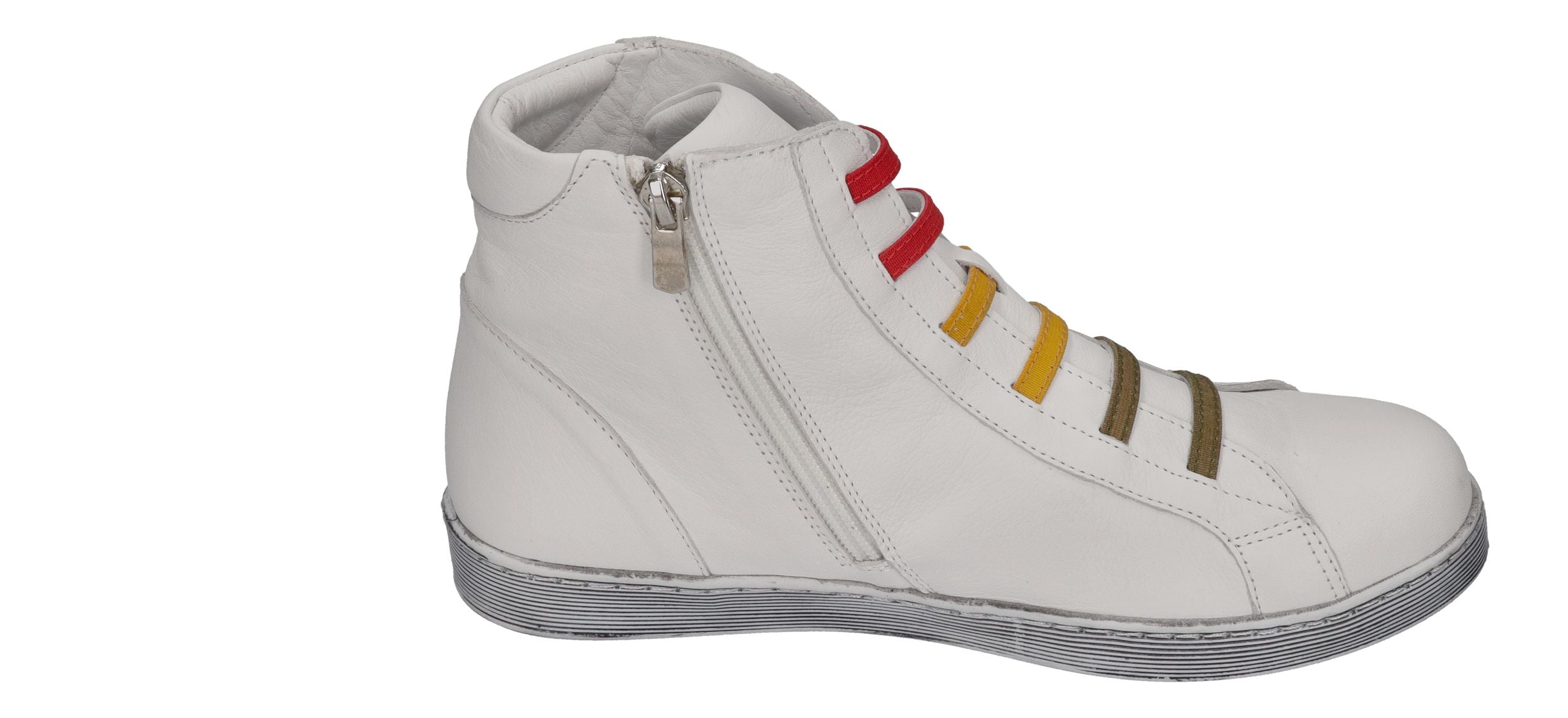 ANDREA CONTI Damen Sneakers 0062801-1181 weiß kombi