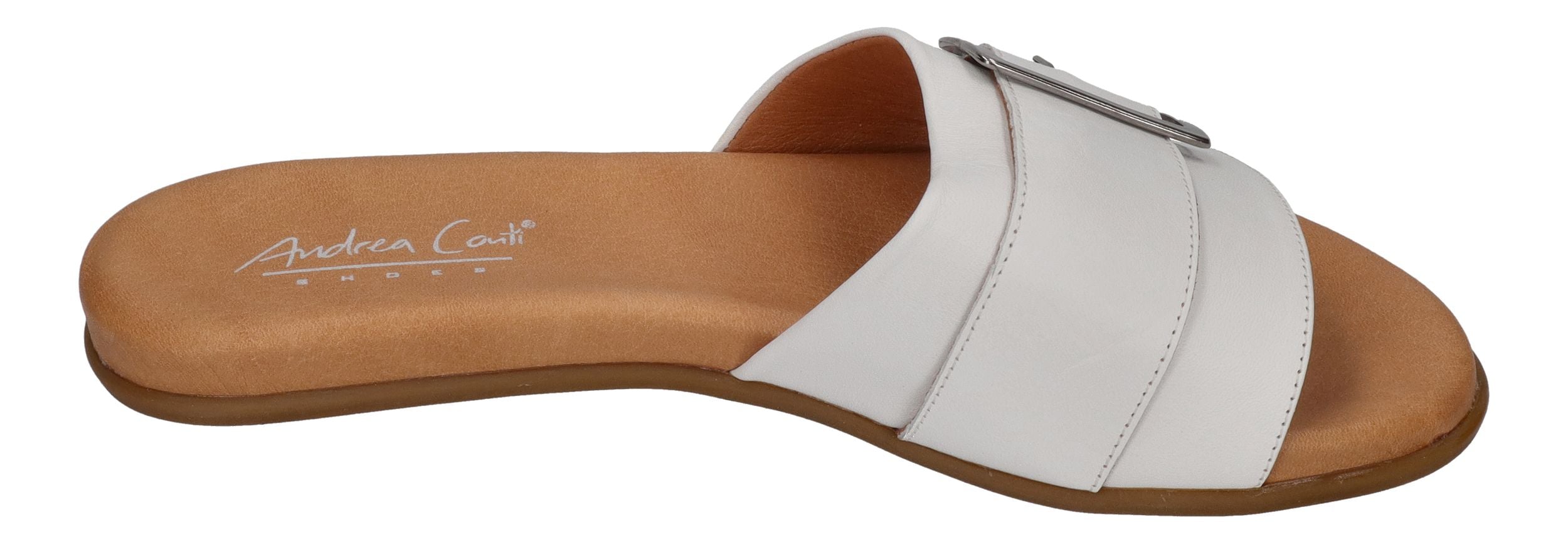 ANDREA CONTI Damenschuhe Pantoletten 0455904-001 weiß
