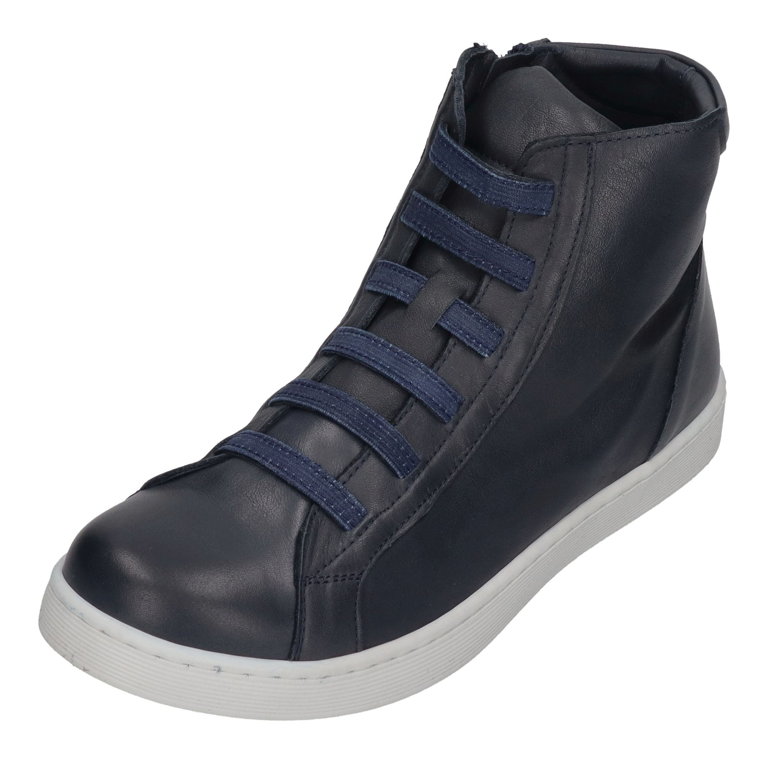 ANDREA CONTI Damen Sneakers 0062801-0343 dunkelblau weiß