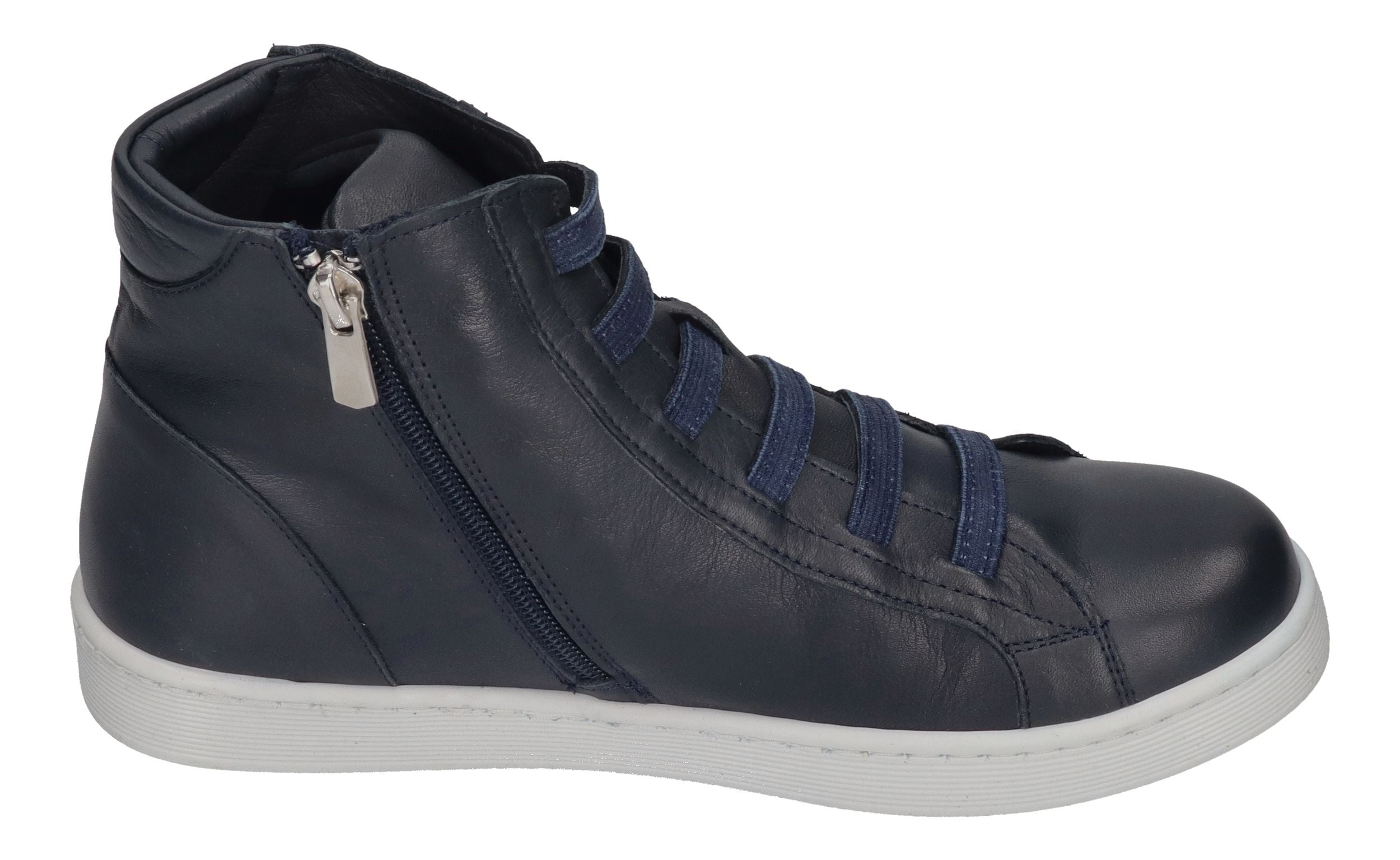 ANDREA CONTI Damen Sneakers 0062801-0343 dunkelblau weiß