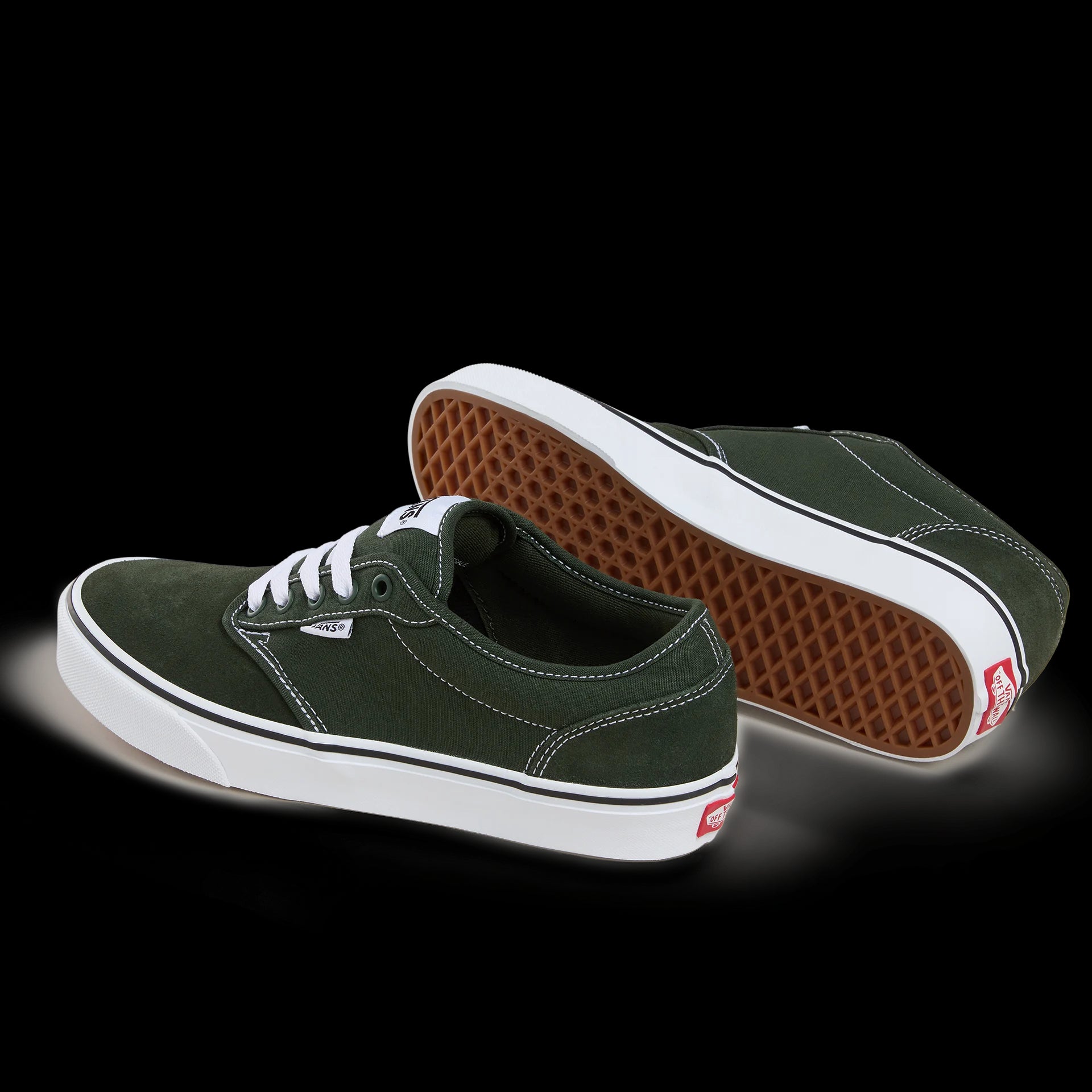 VANS in Übergröße - ATWOOD Suede Canvas - dried kelp