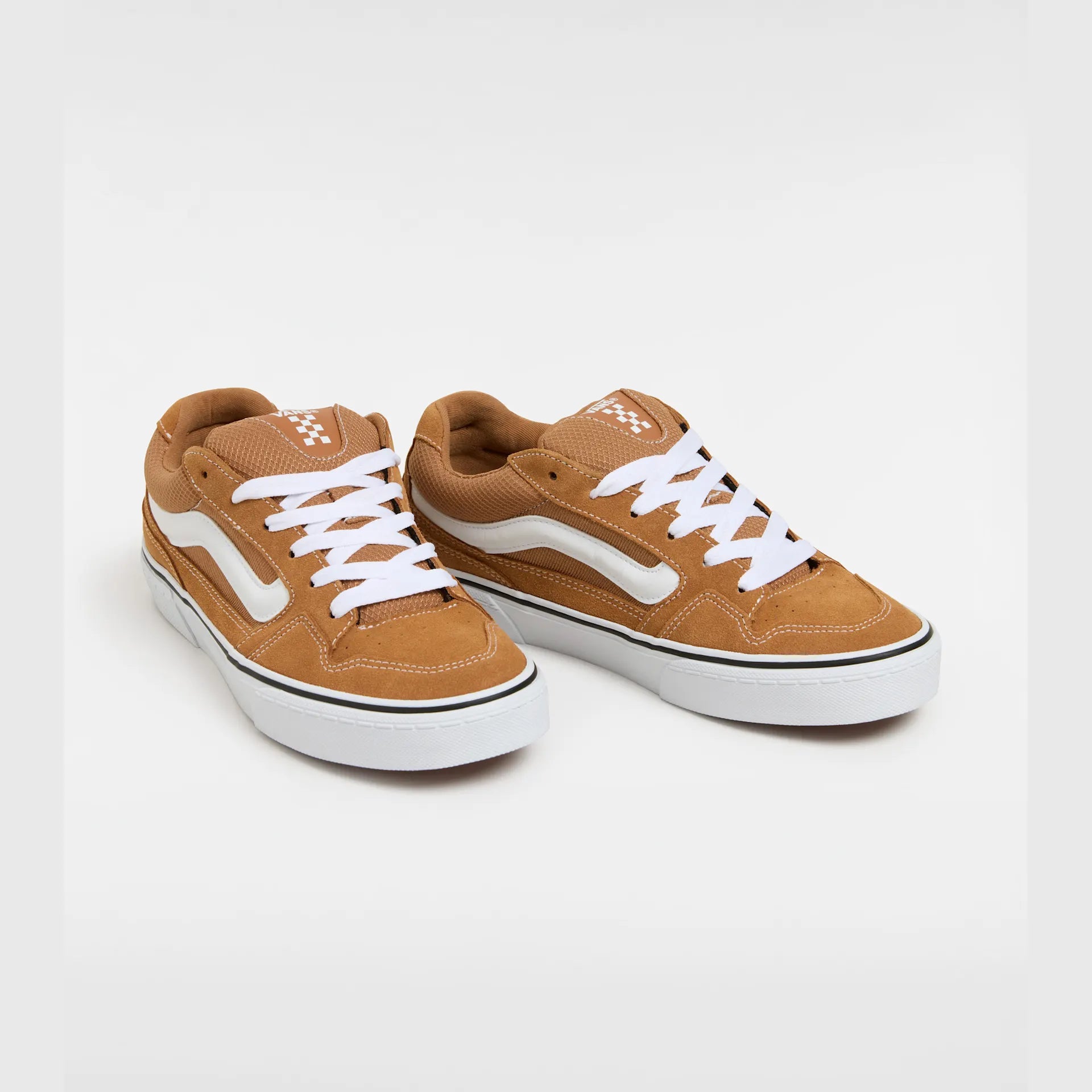 VANS in Übergrößen - CALDRONE Suede Mesh - brown sugar