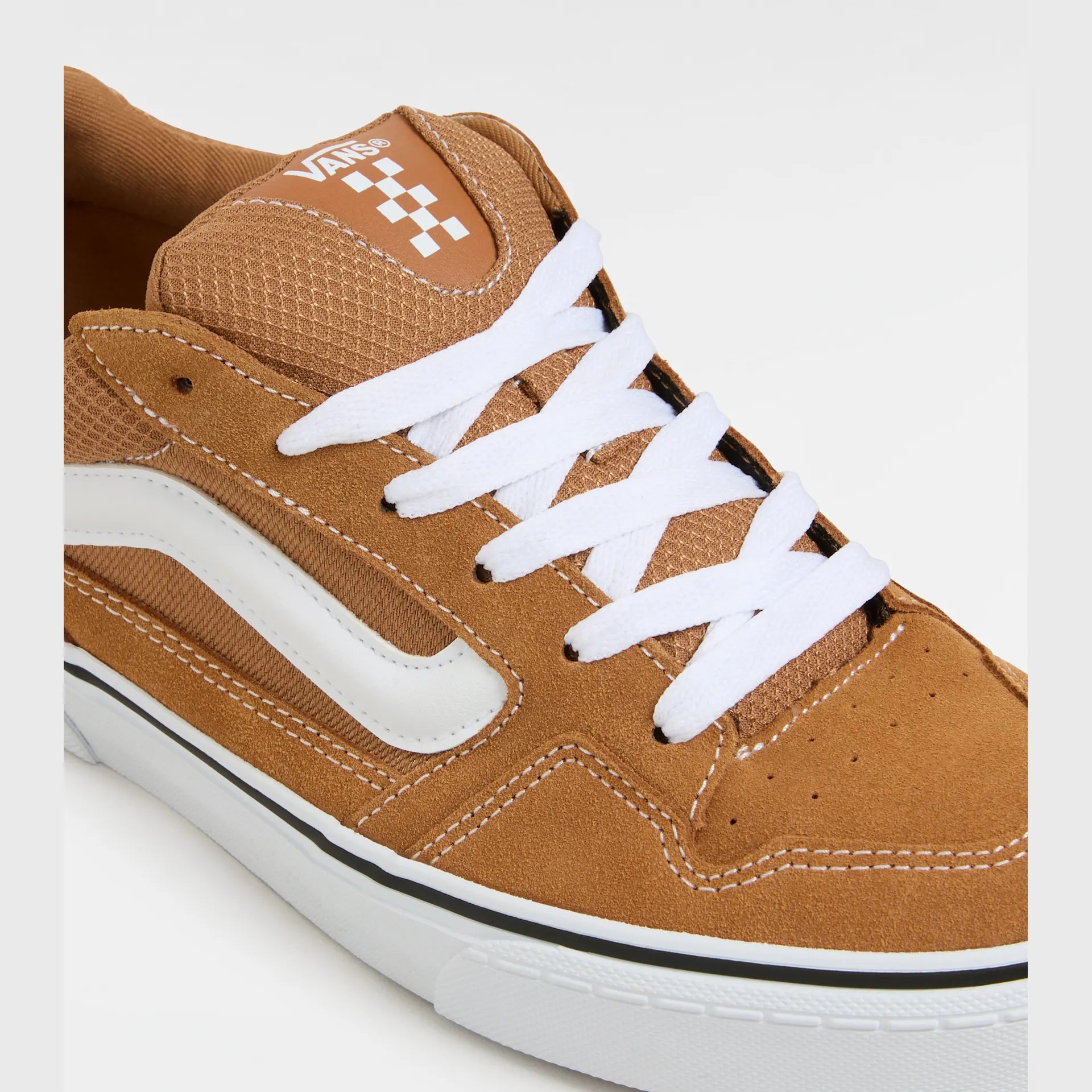 VANS in Übergrößen - CALDRONE Suede Mesh - brown sugar