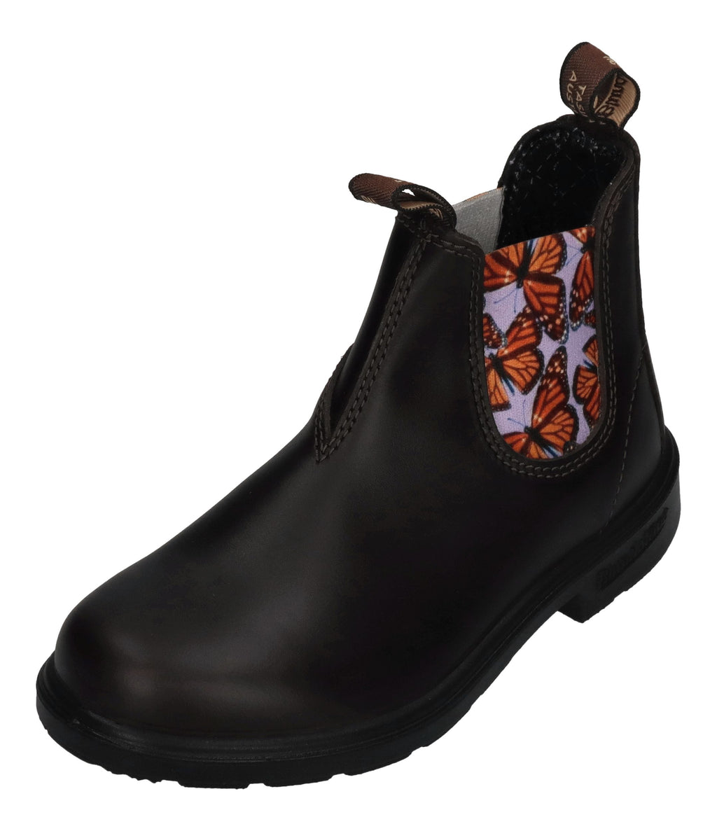 BLUNDSTONE Kinderschuhe Boots 2395 brown butterfly lilac