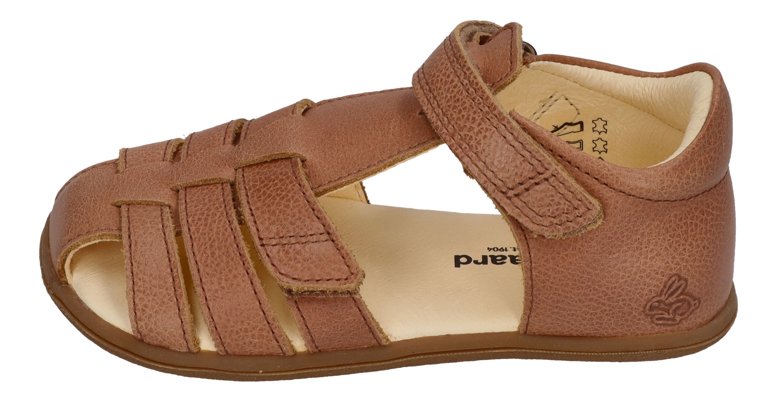 BUNDGAARD Barefoot Kinderschuhe Sandalen ROX BG202232 cognac