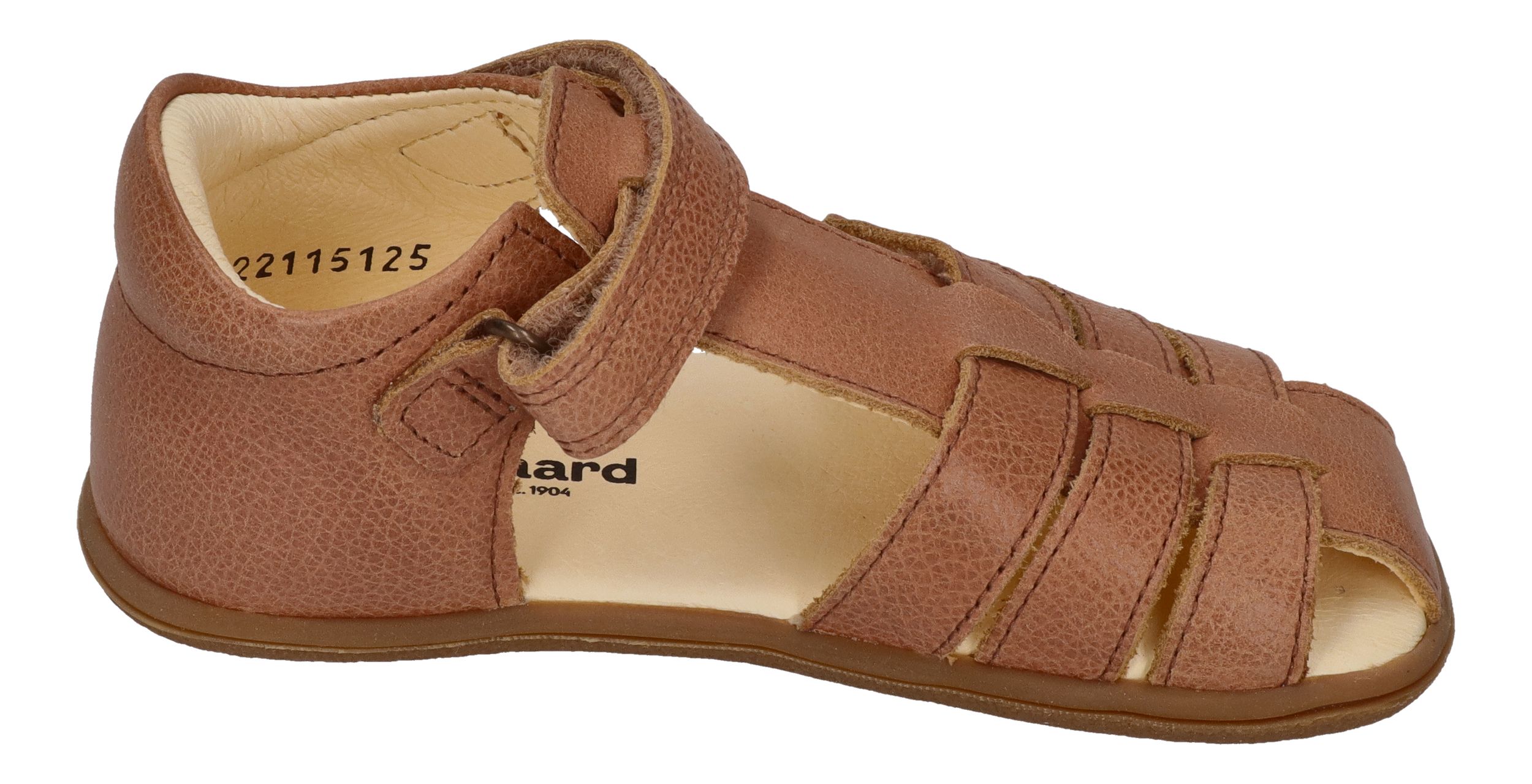BUNDGAARD Barefoot Kinderschuhe Sandalen ROX BG202232 cognac