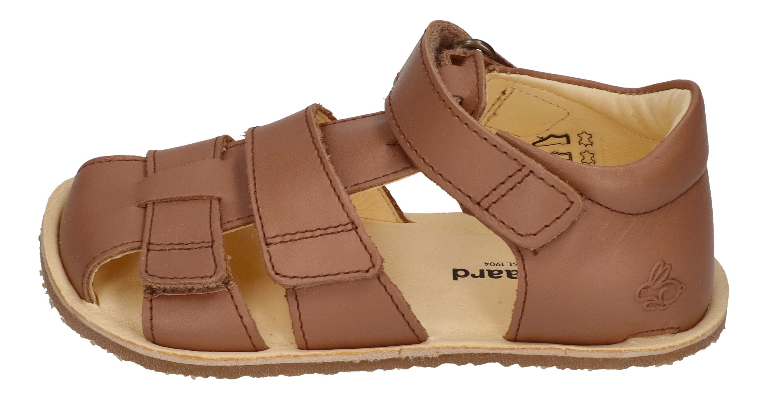 BUNDGAARD Barefoot Kinderschuhe Sandalen SAVI BG202237 cognac