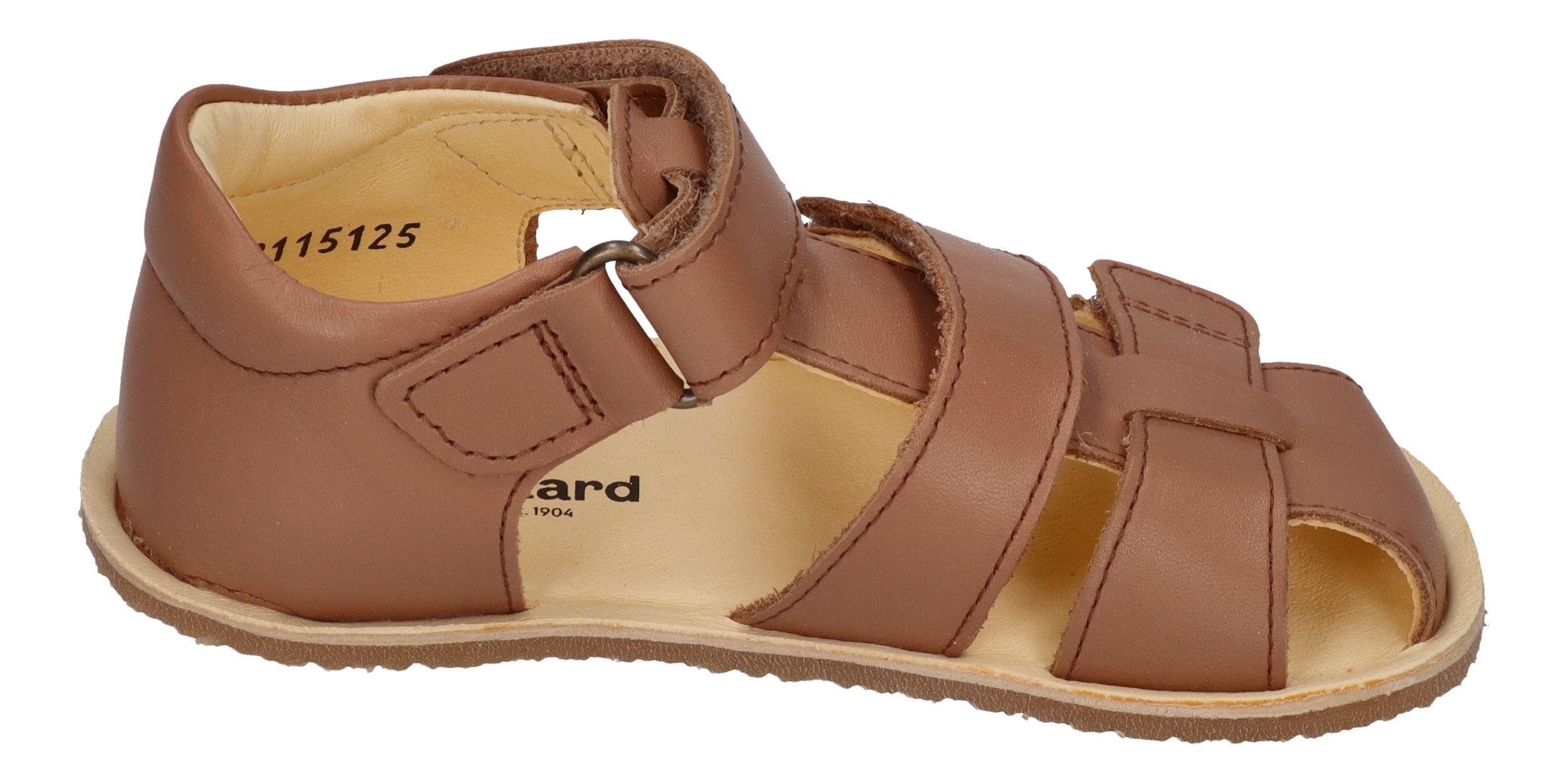 BUNDGAARD Barefoot Kinderschuhe Sandalen SAVI BG202237 cognac