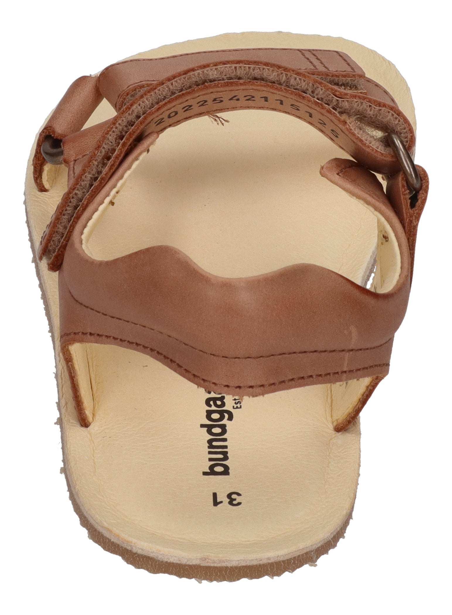 BUNDGAARD Kinder Barefoot Sandalen HAVEN BG202254 cognac