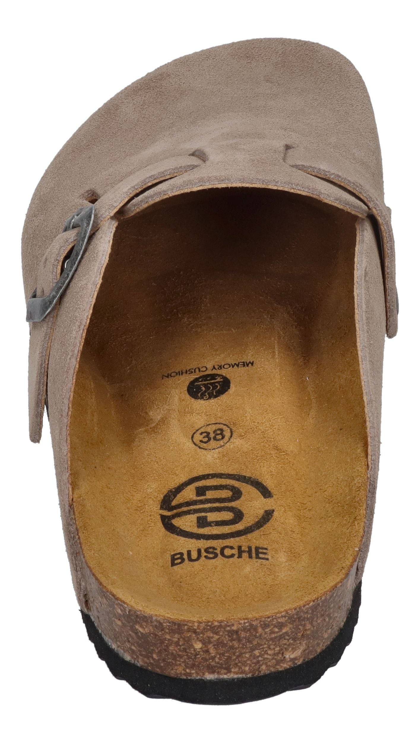 BUSCHE Damenschuhe Clogs - AMSTERDAM 281539 - ceniza