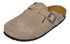 BUSCHE Damenschuhe Clogs - AMSTERDAM 281539 - piedra