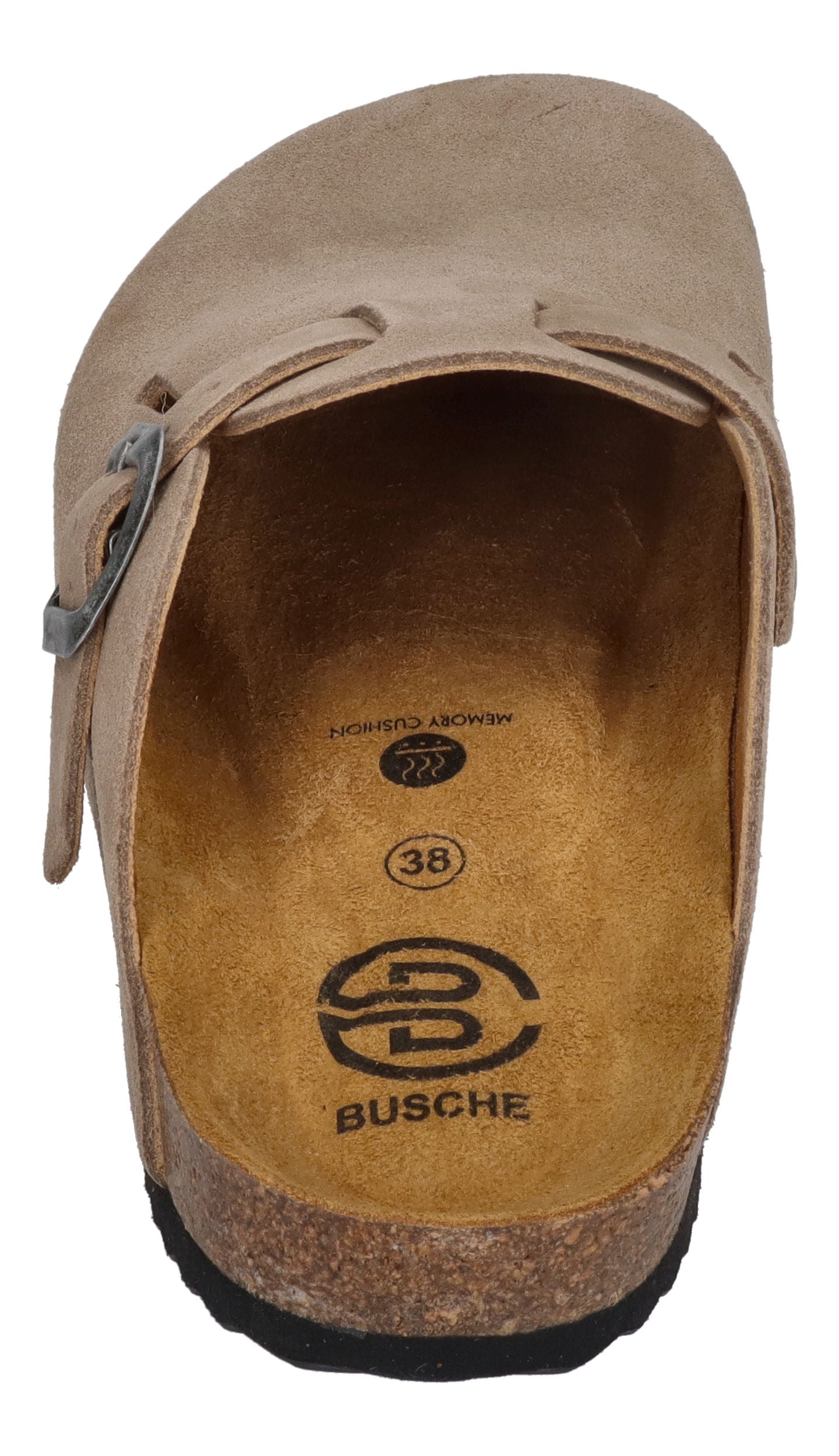 BUSCHE Damenschuhe Clogs - AMSTERDAM 281539 - piedra