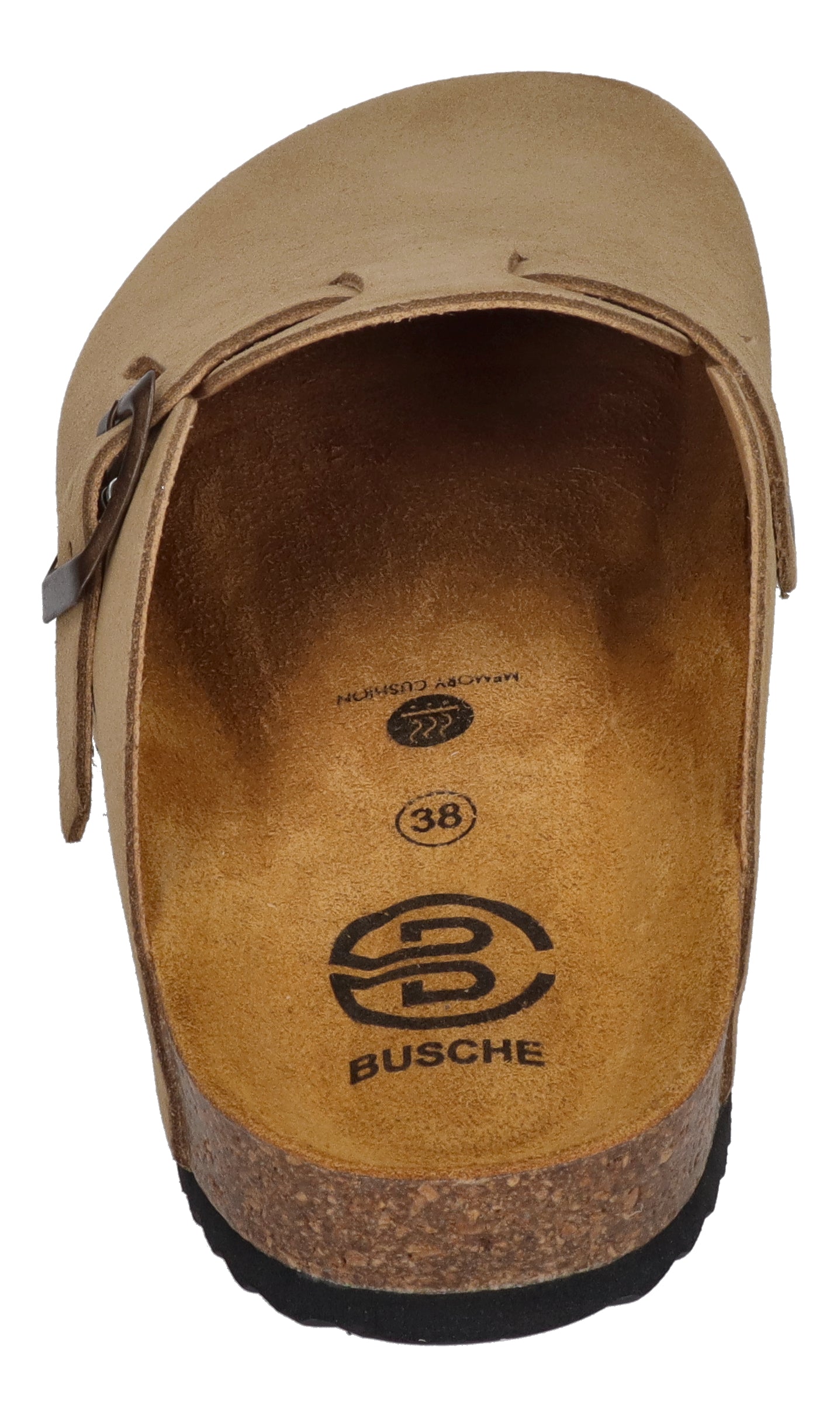 BUSCHE Damenschuhe Clogs - AMSTERDAM 281539 - tan