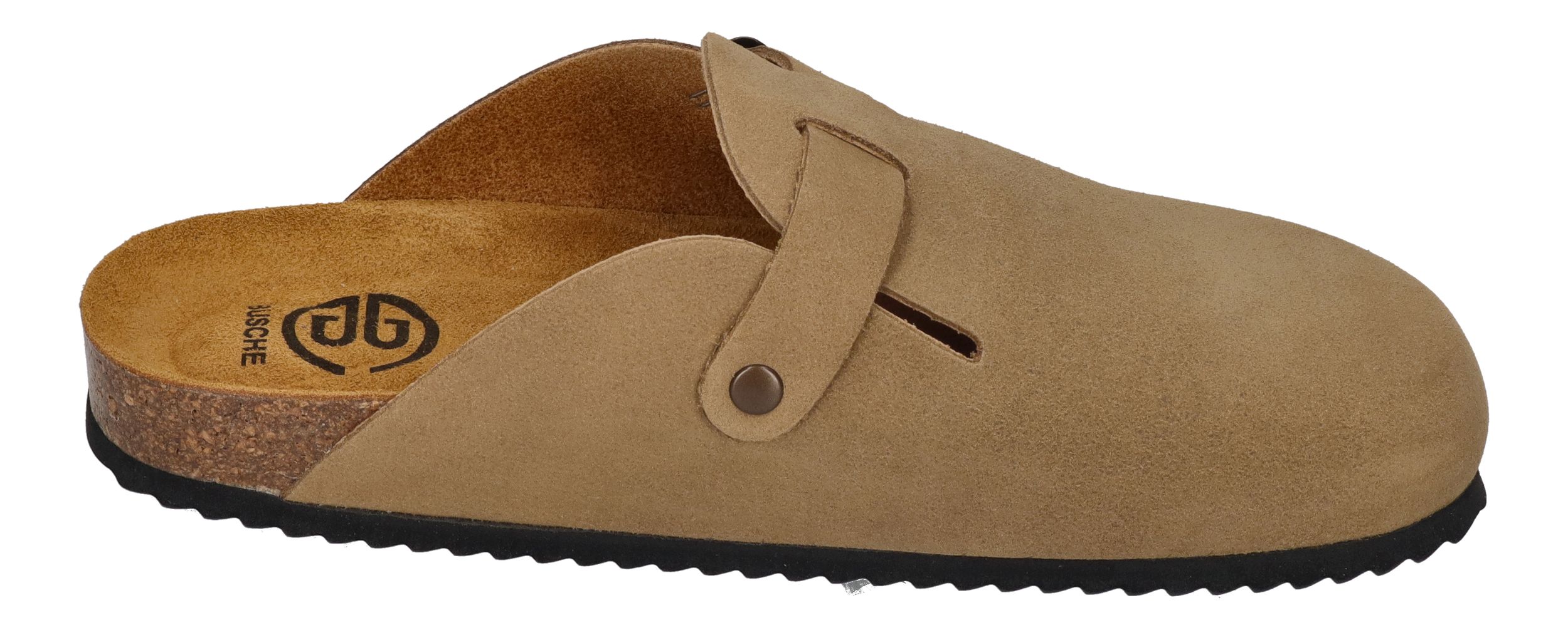 BUSCHE Damenschuhe Clogs - AMSTERDAM 281539 - tan