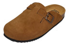 BUSCHE Damenschuhe Clogs - AMSTERDAM 281539 - tostado