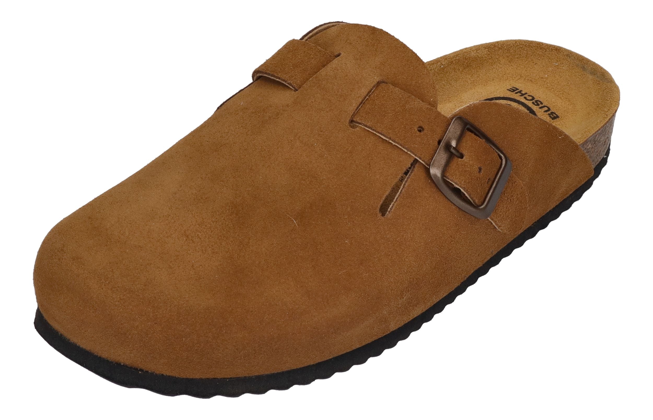 BUSCHE Damenschuhe Clogs - AMSTERDAM 281539 - tostado