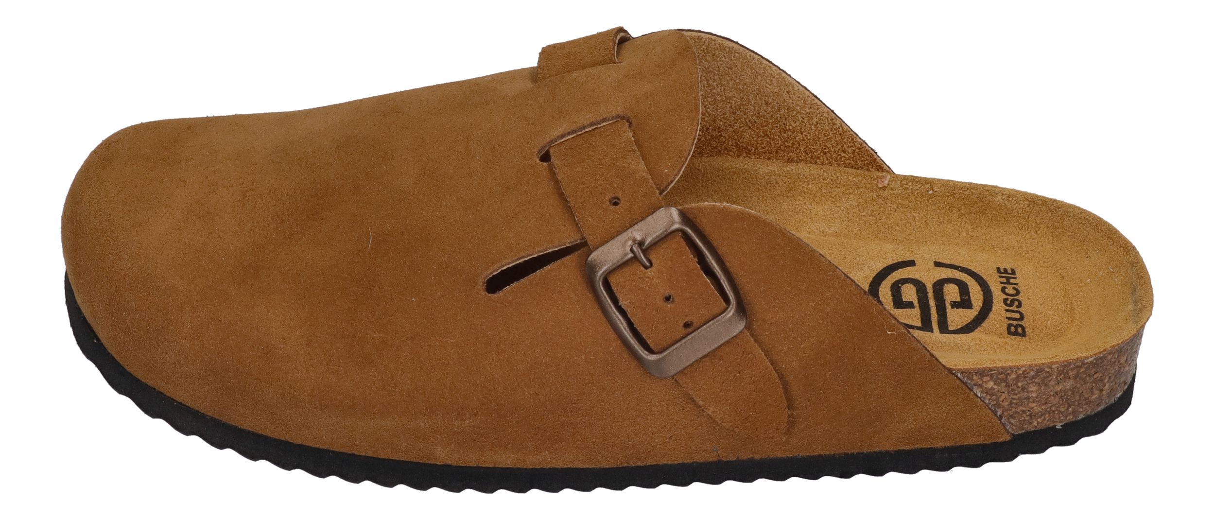 BUSCHE Damenschuhe Clogs - AMSTERDAM 281539 - tostado
