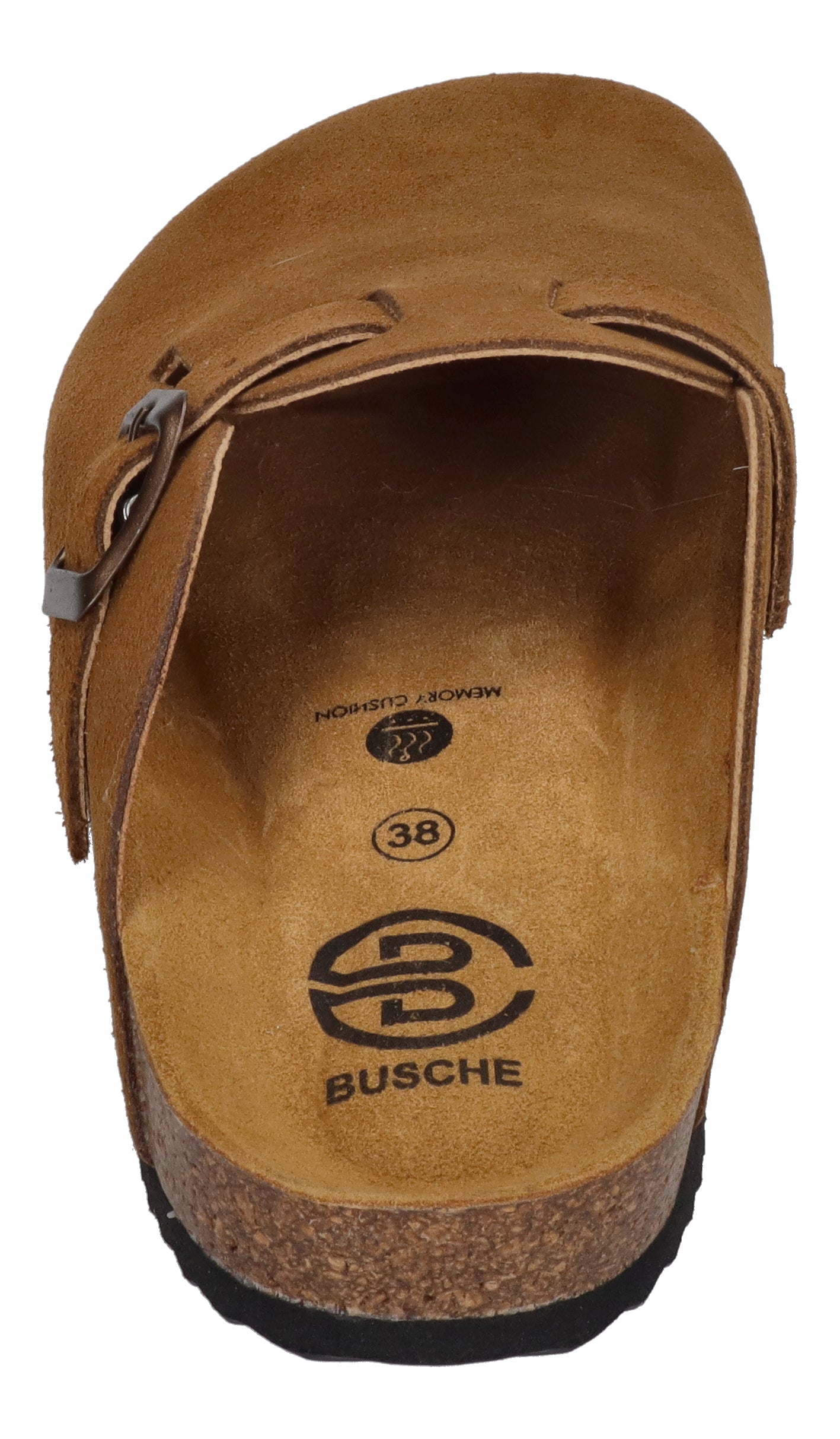 BUSCHE Damenschuhe Clogs - AMSTERDAM 281539 - tostado