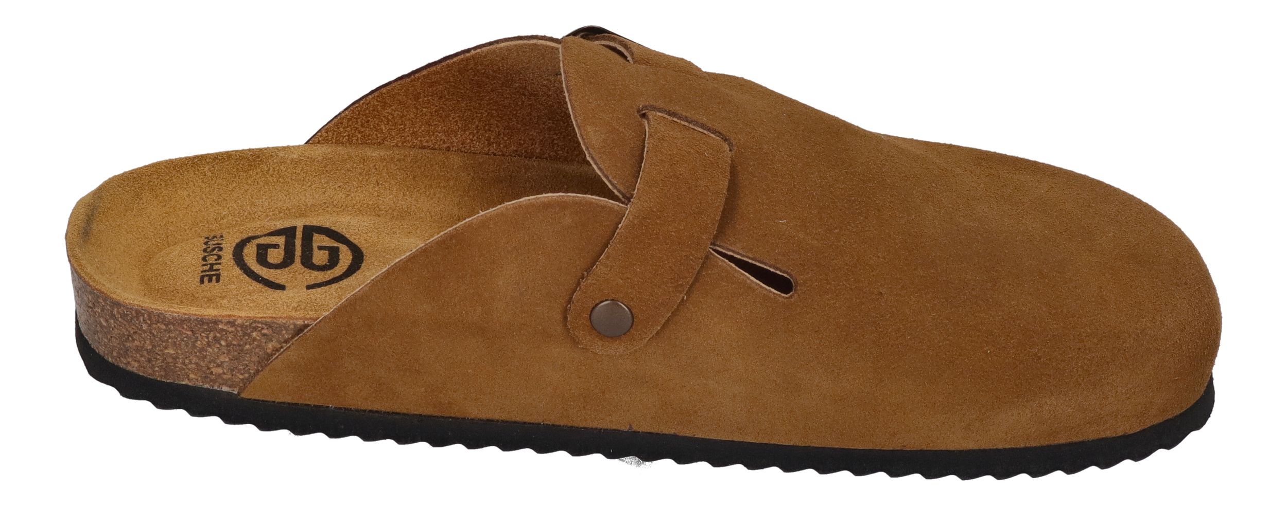 BUSCHE Damenschuhe Clogs - AMSTERDAM 281539 - tostado