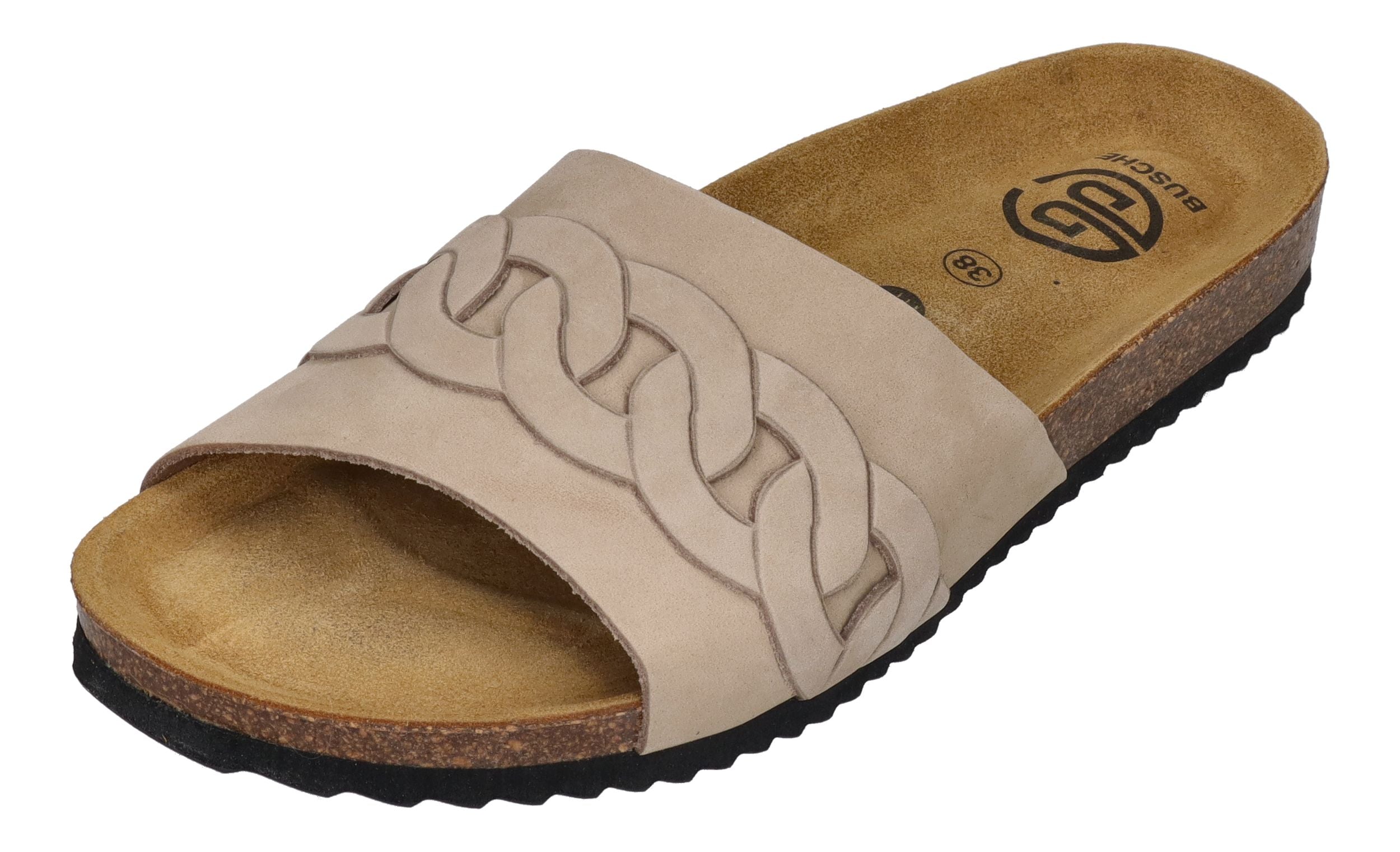 BUSCHE Damenschuhe Pantoletten Poolslide CASSIS 2625 hielo