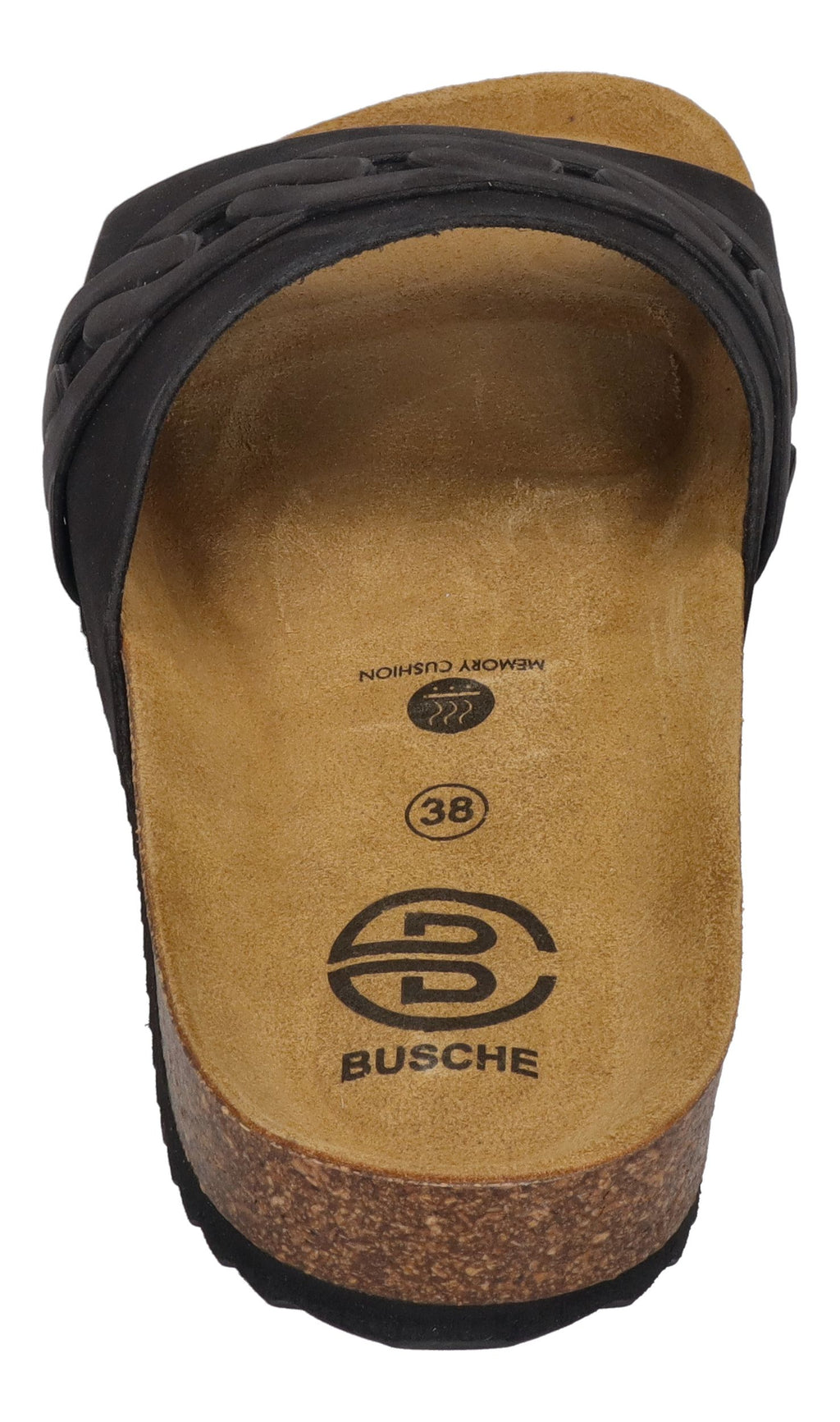 BUSCHE Damenschuhe Pantoletten Poolslide CASSIS 2625 negro