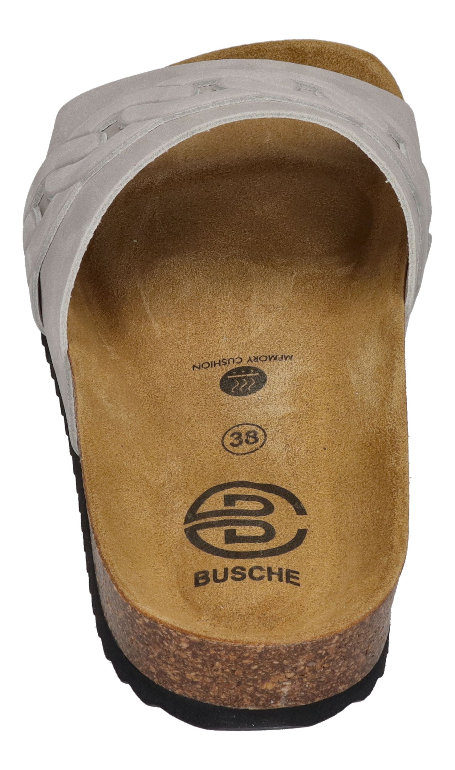 BUSCHE Damenschuhe Pantoletten Poolslide CASSIS 2625 perla