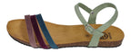 BUSCHE Damenschuhe Riemchen-Sandalen ELBA 2325 salvia