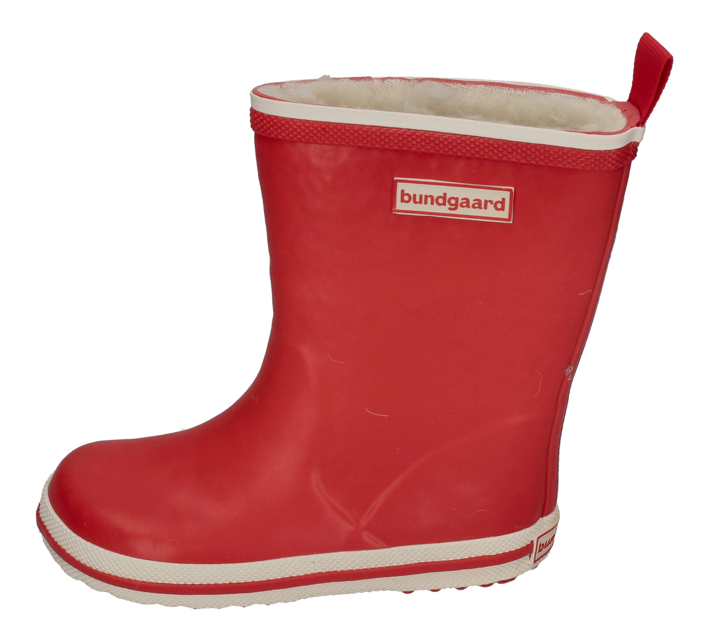 BUNDGAARD Barefoot Gummistiefel CHARLY HIGH WARM BG401042 red