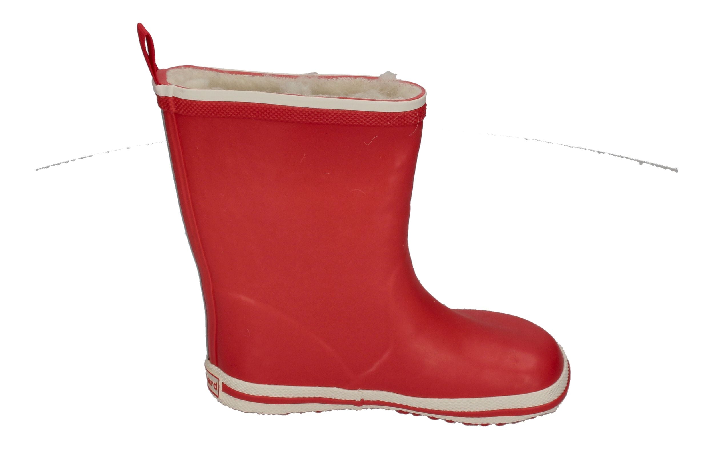 BUNDGAARD Barefoot Gummistiefel CHARLY HIGH WARM BG401042 red