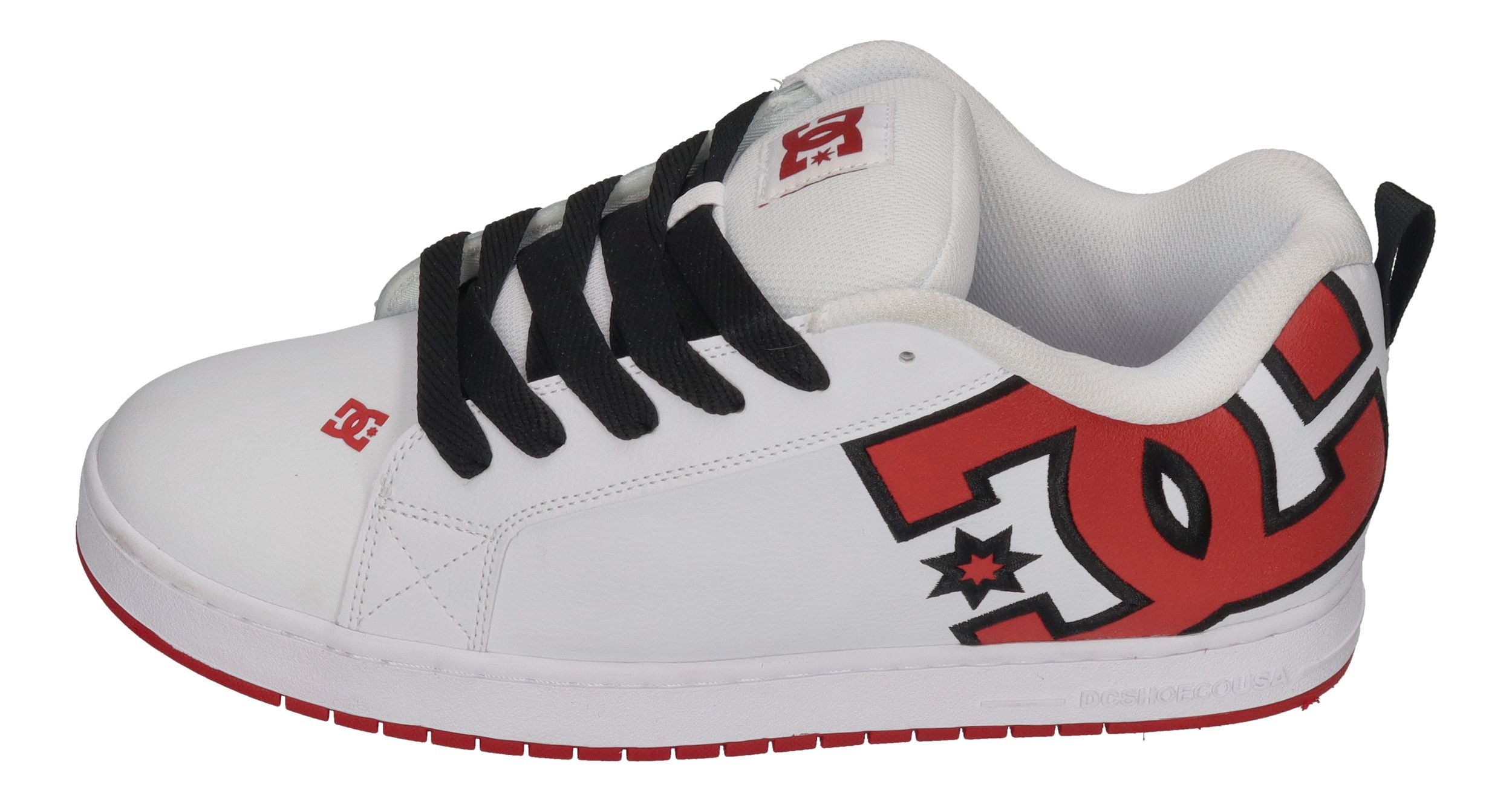 DC Sneaker in Übergrößen COURT GRAFFIK - white red