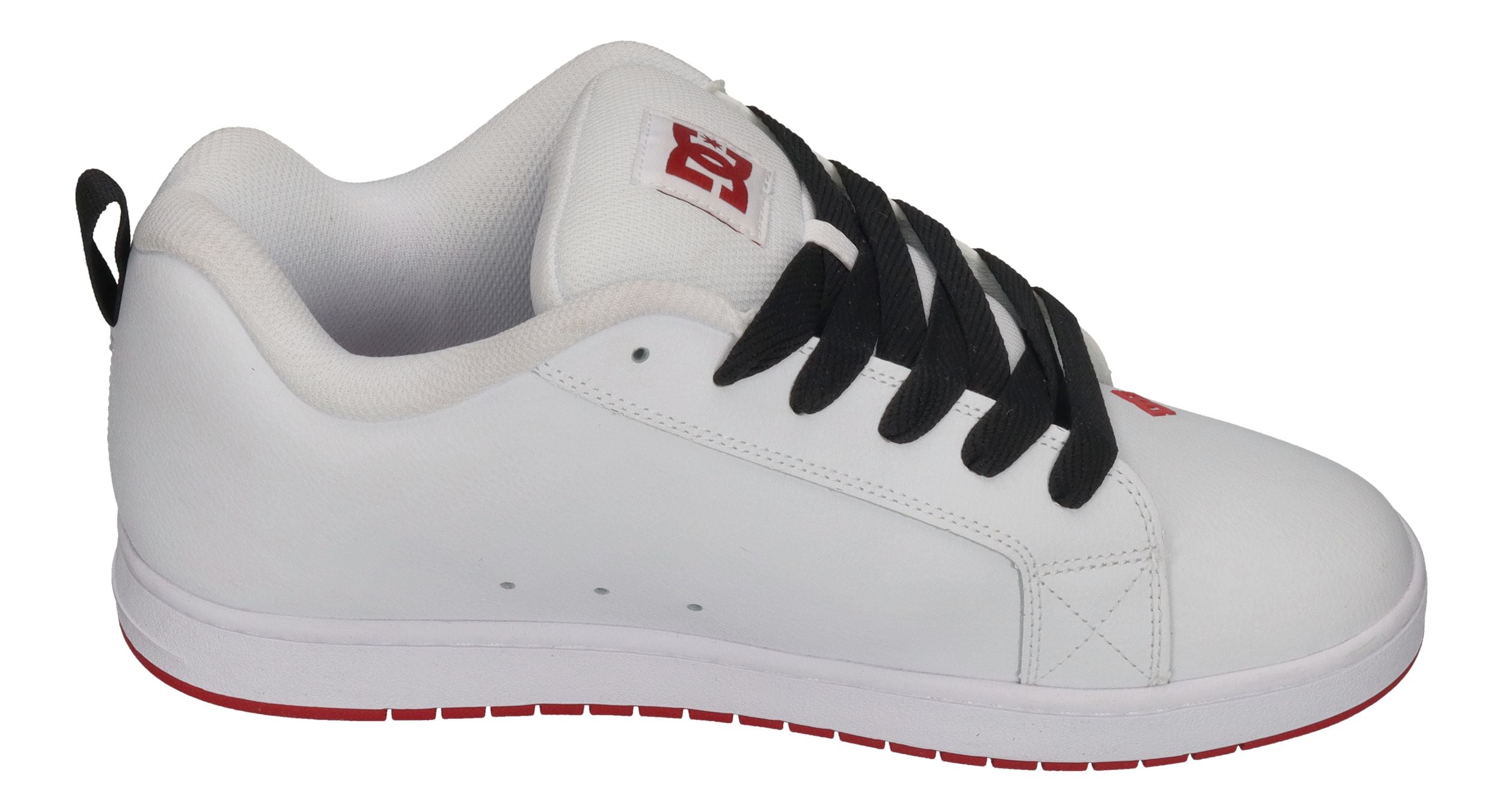 DC Sneaker in Übergrößen COURT GRAFFIK - white red